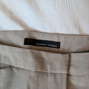 Amanda & Chelsea Light Tan Trousers